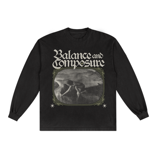 Framed Black Long Sleeve
